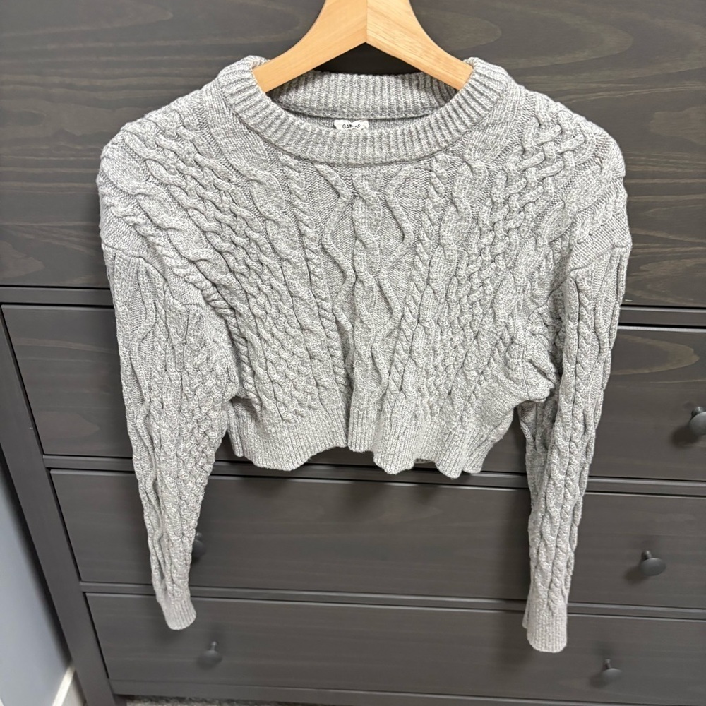 Garage Cropped Sweater